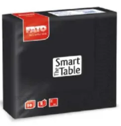 Tovaglioli 33×33 neri (1200 pz)