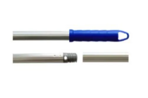 Manico alluminio vite e foro 140 cm