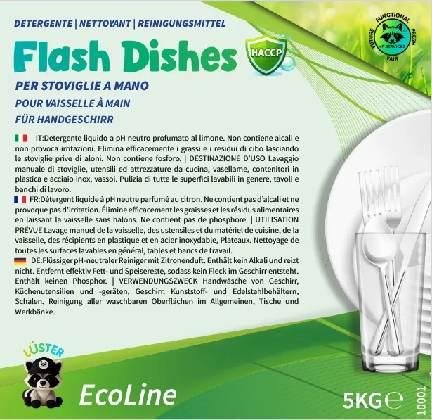 Detergente piatti a mano superconcentrato