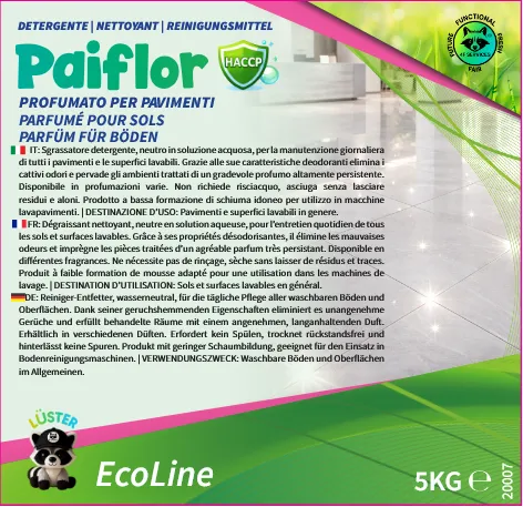 Detergente pavimenti profumato fiorito